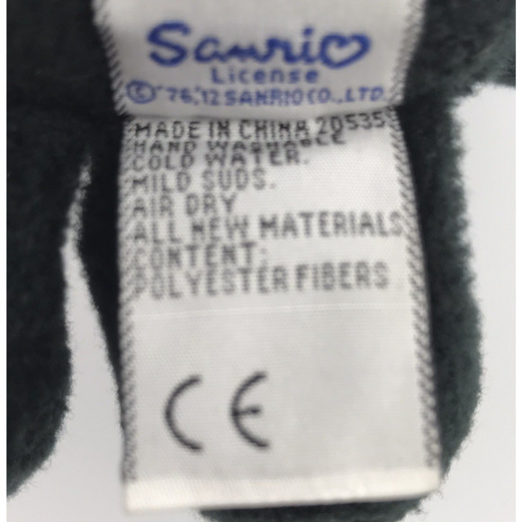 Ugly Doll Hello Kitty Ice-Bat Plush 9" Black Stuffed Animal Sanrio 2013 #4037872 - Picture 9 of 10